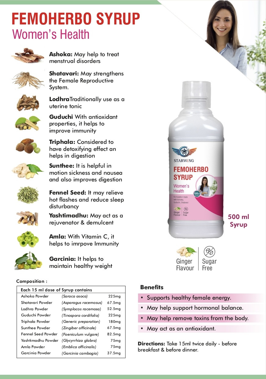 FEMOHERBO SYRUP 500 ML